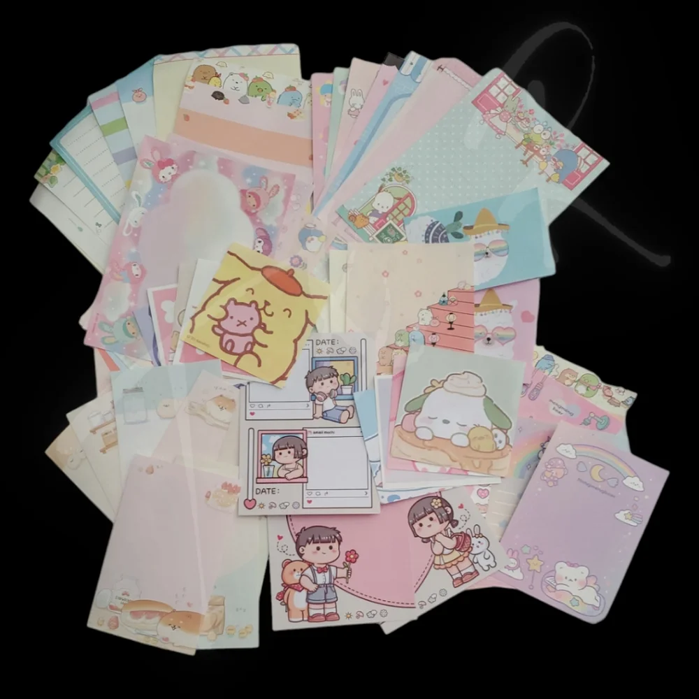 111 pcs Mystery Kawaii Stationery Bundle